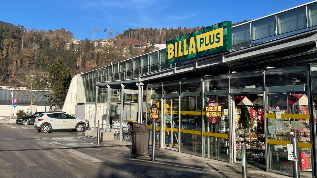 Die derzeitige Billa-Plus-Filiale in Liezen