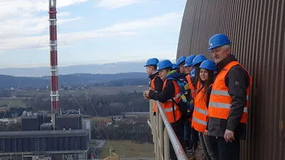 Grandiose Ausblicke bieten sich vom Kesselhaus