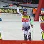 Petra Vlhova siegt in Levi vor Mikaela Shiffrin (links) und Katharina Liensberger