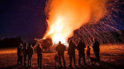 Osterfeuer haben lange Tradition