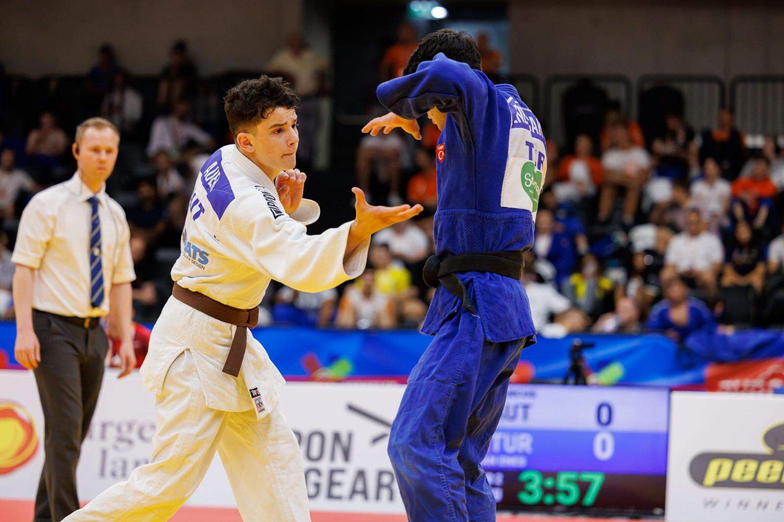 Marcus Auer erkämpfte sich im Raiffeisen Sportpark Bronze.