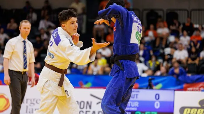 Marcus Auer erkämpfte sich im Raiffeisen Sportpark Bronze.