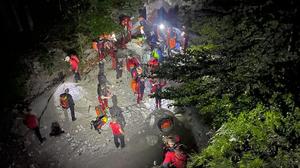 Die Rettung eines tschechischen Quartetts aus dem Bruckgraben war der anspruchsvollste Einsatz seit langem