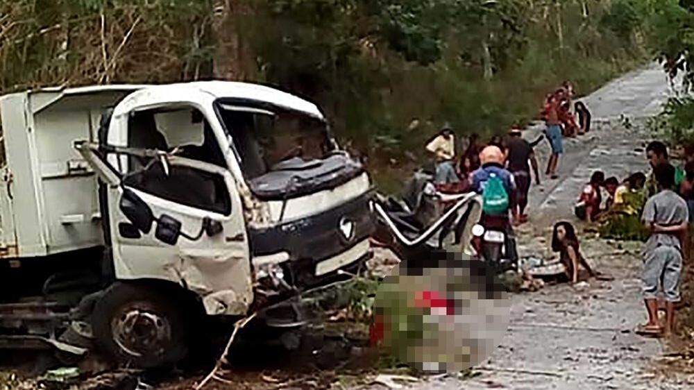 13 Menschen starben bei einem Unfall auf den Philippinen