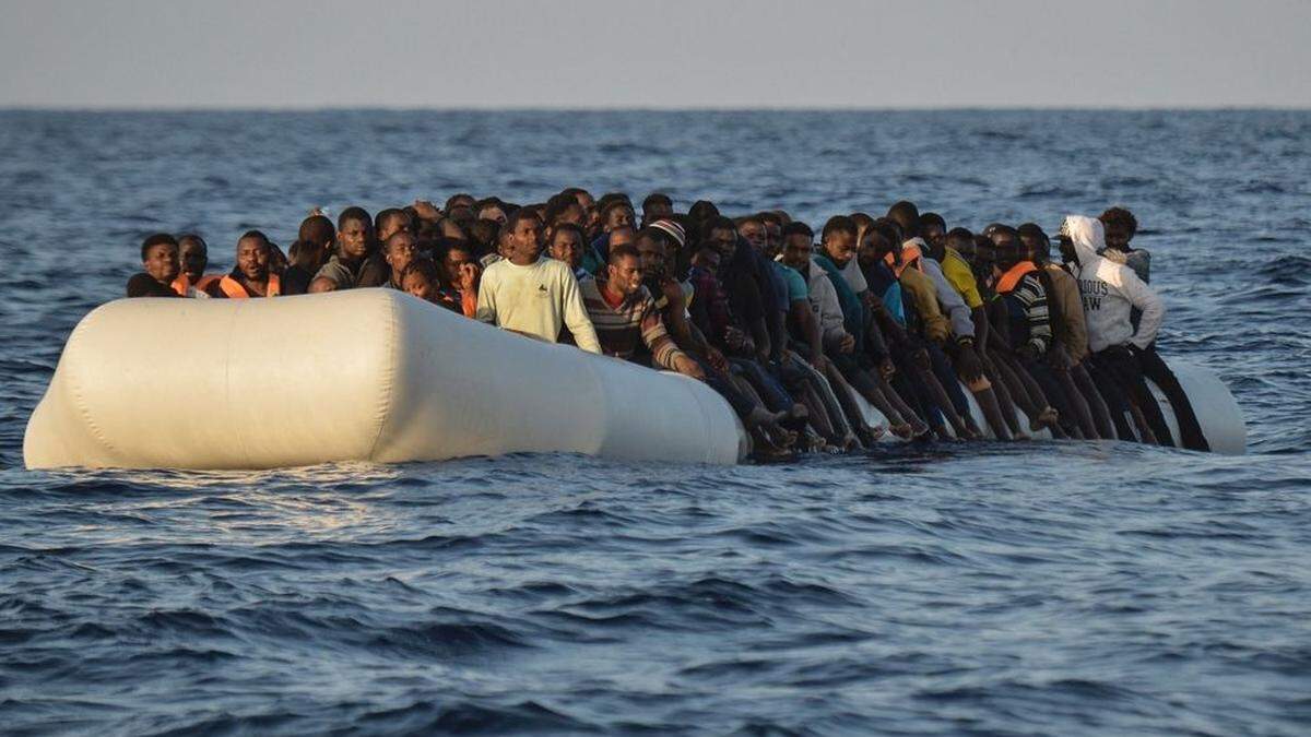 Das Boot wurde vor Liybens Küste geborgen