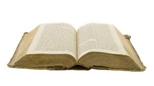 In alten Druckausgaben der Bibel findet man nicht nur Erbauliches