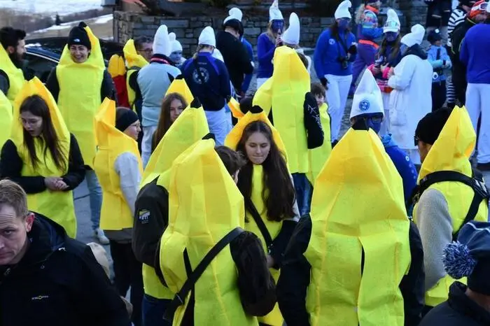 Abschließend gefeiert wurde bei der Faschingsparty bei der Volz-Mühle, hier war auch Ende des Faschingsumzuges.