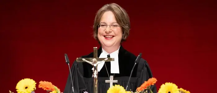 Mit Cornelia Richter hat die Evangelische Kirche A. B. in Österreich erstmals eine Frau an ihrer Spitze. 