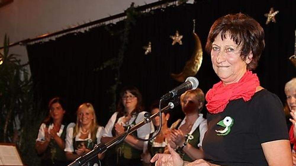 Organisatorin Renate Dielacher lud zur mittlerweile 8. Nacht der Frauen in den Amthof
