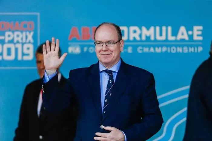 Auch Fürst Albert freute sich