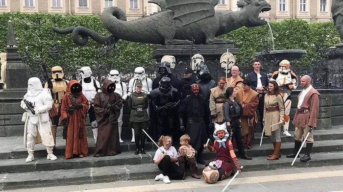 Wie in einer anderen Galaxie - der "Star Wars-Tag" in Klagenfurt