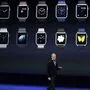 Apple-CEO Tim Cook präsentiert die Apple Watch