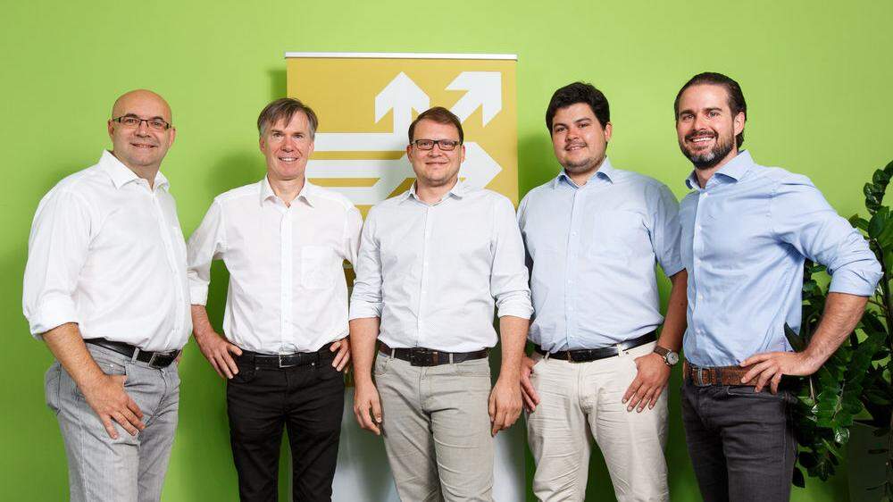 Frank Kappe, Gerhard Pail (KaPa Ventures), Martin Schmidt, Christoph Lalej (Logoshuffle), Matthias Ruhri (Up to Eleven)