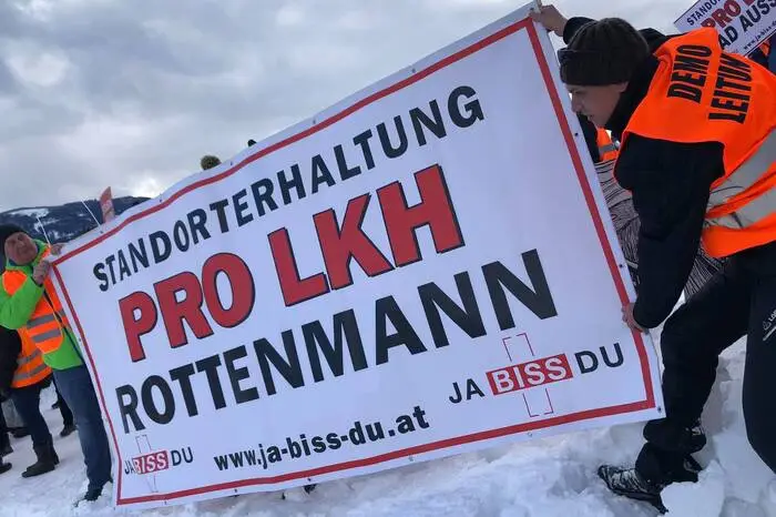 Die Rottenmanner waren bei der Demo wohl in der Überzahl