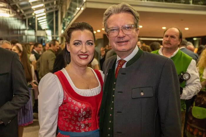 Iris und LH Christopher Drexler