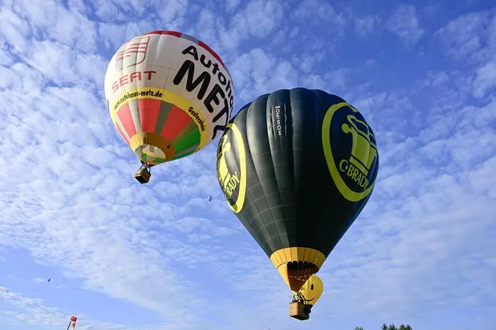 Um 8 Uhr früh hoben die ersten Ballone von Puch bei Weiz ab.