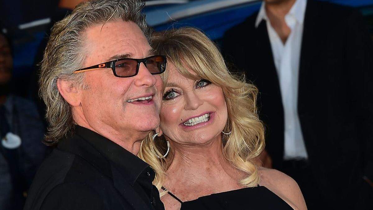 Seit 20 Jahren ein Paar: Goldie Hawn und Kurt Russell