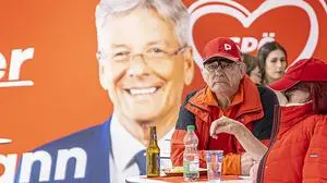 In der Parteizentrale der SPÖ gab es am Sonntag nichts zu feiern