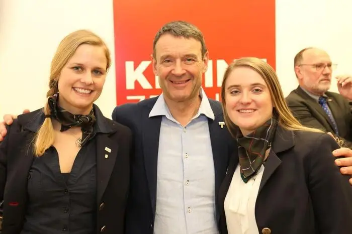 Und auch im Wiener Büro der Kleinen Zeitung schaute man vorbei.