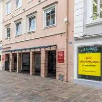 Gleich mehrere Geschäfte nebeneinander sind von Leerständen betroffen