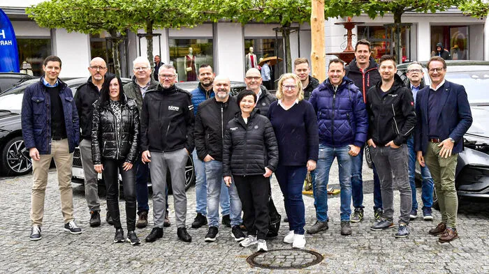 Die Stadtgemeinde Hartberg organisierte in der Innenstadt eine Autoschau.