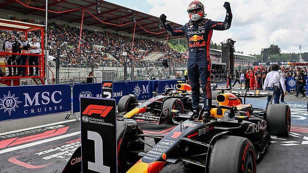 Max Verstappen siegte in Spa-Francorchamps