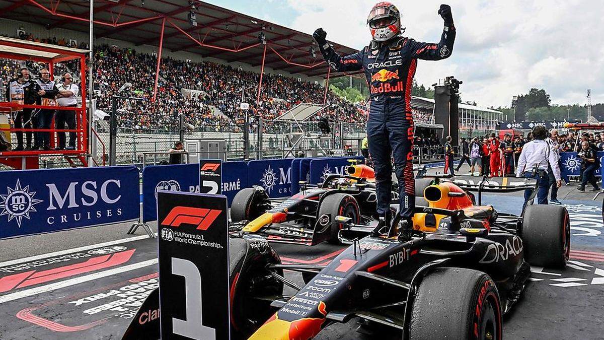 Max Verstappen siegte in Spa-Francorchamps