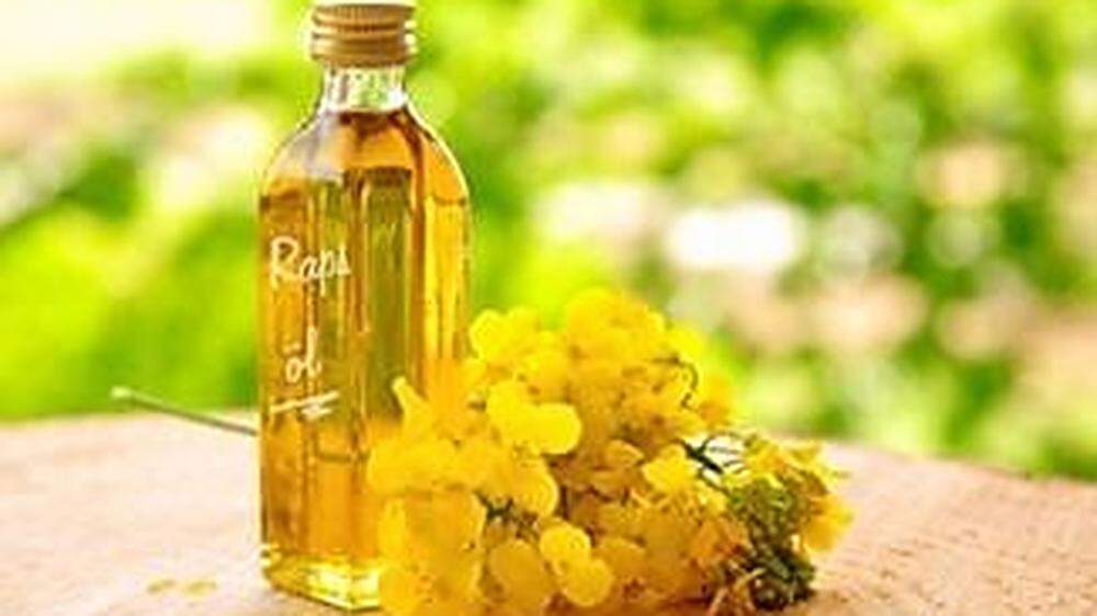Rapsöl und Olivenöl sind reich an ungesättigten Fettsäuren