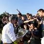 Landeshauptmann Daniel Fellner überreichte die Trophäe