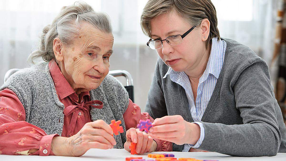 Die Betreuung von Betroffenen passiert meist in der Familie