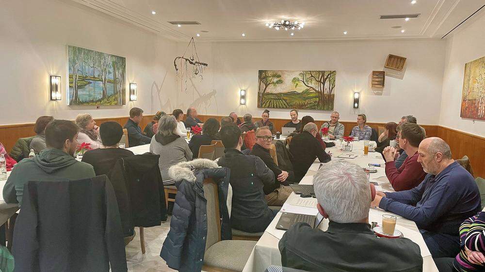 Einblick in das Treffen der Betroffenen beim Gasthaus Kollar-Göbl in Deutschlandsberg
