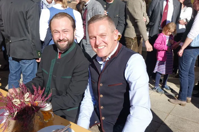 ... und Politik, etwa Max Lercher (SPÖ) und Mario Kunasek (FPÖ).