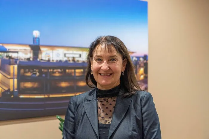 Edith Münzer, Centerleiterin Murpark: "Wir überwachen die Kundenfrequenz und können punktgenau schauen, wann wie viele Leute im Murpark sind"