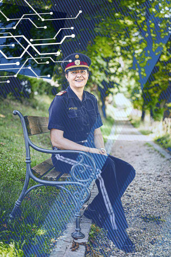 Daniela Puffing ist seit sieben Jahren Bezirkspolizeikommandantin