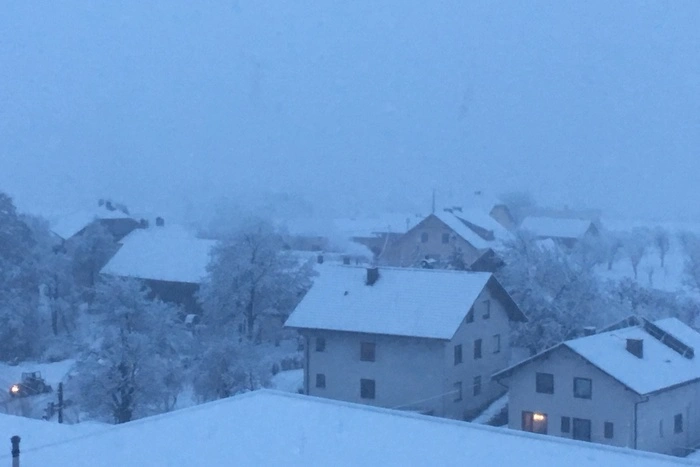 Blick über den Villacher Stadtteil Gritschach