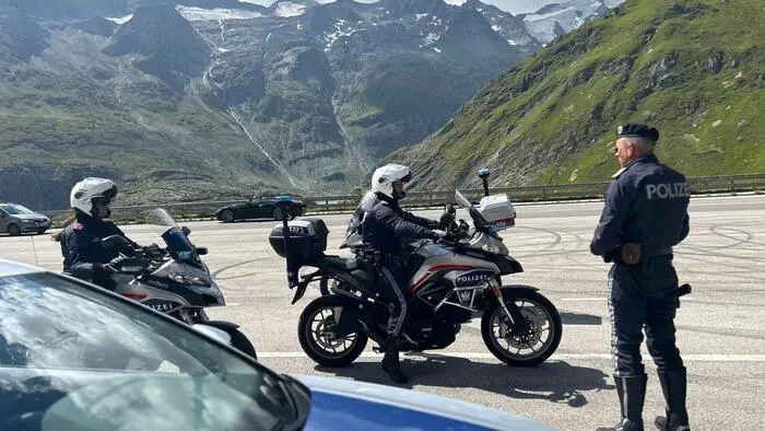 Polizei führte Radarmessungen auf der Großglockner Hochalpenstraße durch.