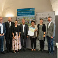 Die Verantwortlichen des Regiomobils bei der Preisverleihung
