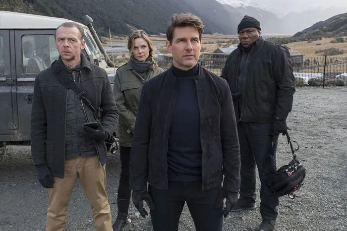 An spektakulären Szenen mangelt es auch im sechsten Teil nicht - wie immer neben Tom Cruise an Bord: Rebecca Ferguson, Simon Pegg und Ving Rhames.