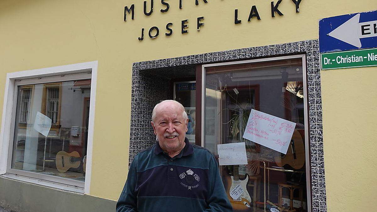 Schnäppchenjäger aufgepasst: Bis Ende Februar läuft im Musikhaus von Josef Laky der Ausverkauf