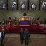 Der Sarg von Queen Elizabeth II. steht in Westminster Hall 