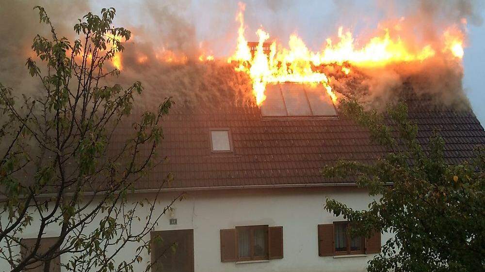 Brand in Krumegg: Verletzt wurde niemand
