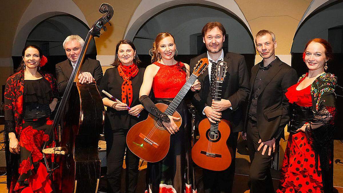 Selina Stekl, Oliver Steger, Ingrid Oberkanins, Julia Malischnig, Dimitriy Savitskiy, Dieter Stemmer und Tanja Stekl