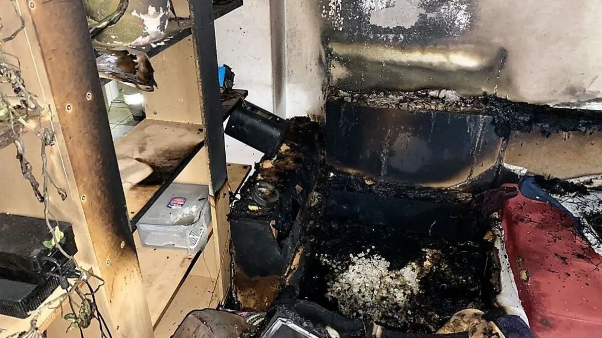 Wohnungsbrand in Graz