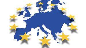 Ein Symbolbild mit Blau-Gelb zu Europa | Europa: Modell oder Auslaufmodell?