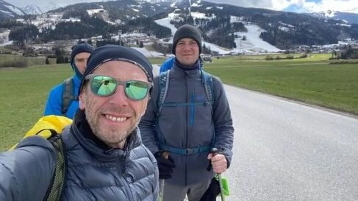 Streckenbild, aufgenommen am Mittwoch vor dem Hauser Kaibling