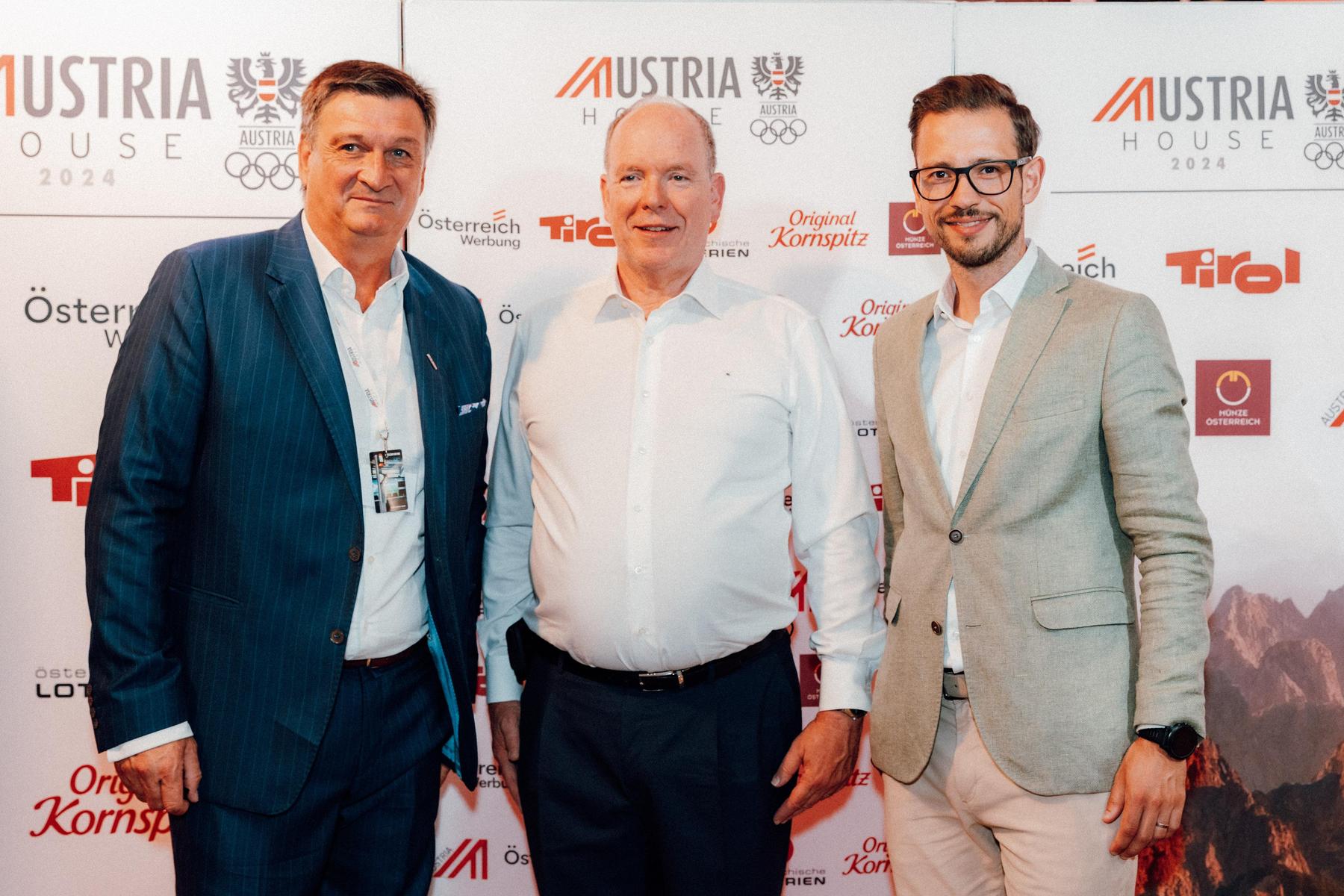 Fürstlicher Besuch: Albert von Monaco beim Kärntner Abend in Paris