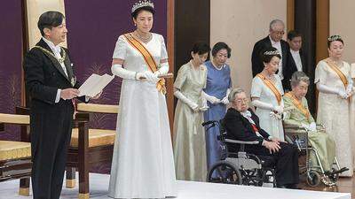 Japan hat neuen Kaiser: Naruhito bestieg Chrysanthementhron
