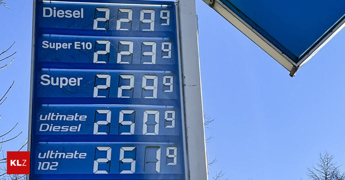 Was Kostet Der Diesel In Wasserbillig Spritpreise steigen rasant: Diesel kostet im Schnitt schon mehr als 2