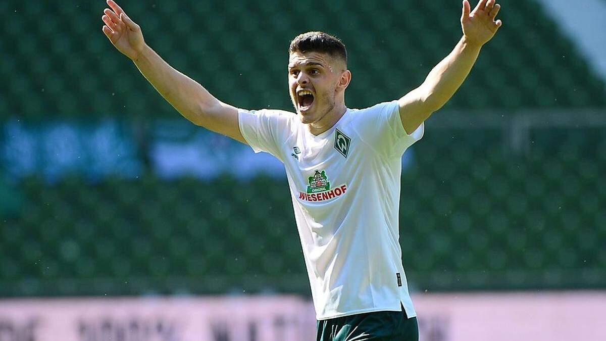 Milot Rashica will mit Werder Bremen den Klassenerhalt schaffen.