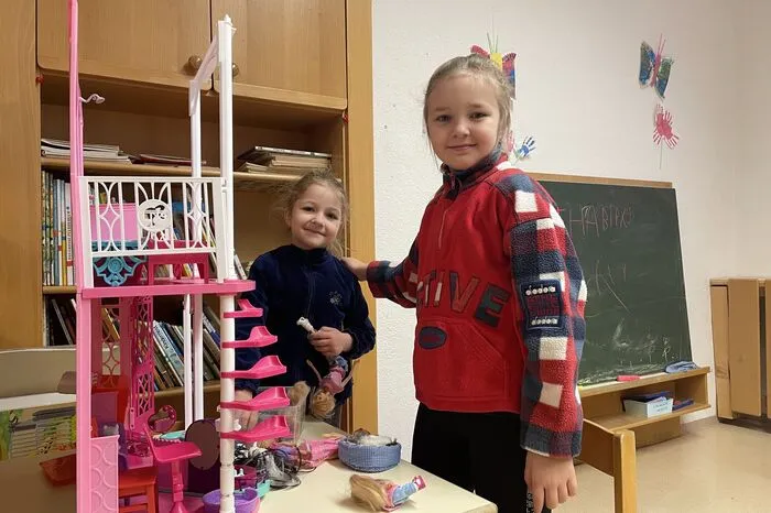 Die Kinder finden hier so etwas wie einen Alltag
